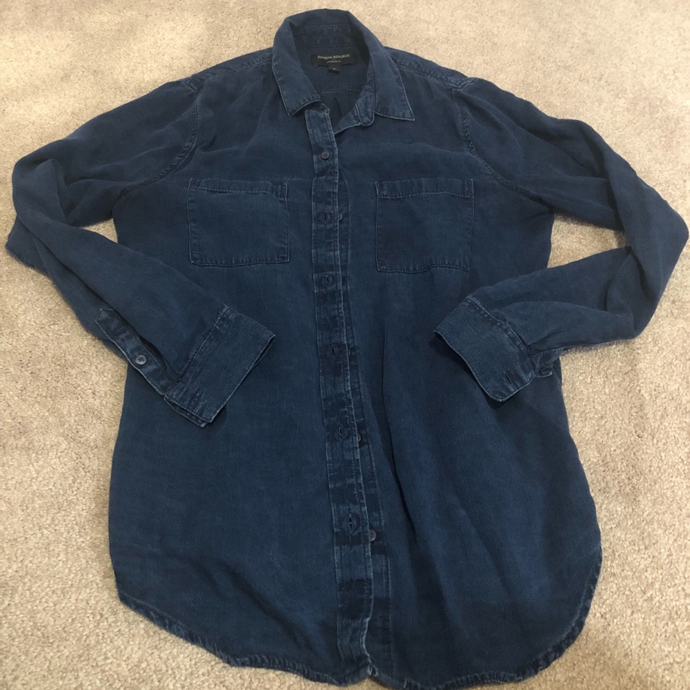 Banana Republic Boyfriend Fit Shirt